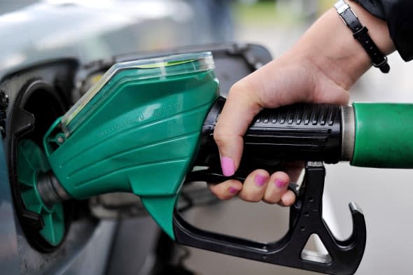 UK petrol prices at three-year low