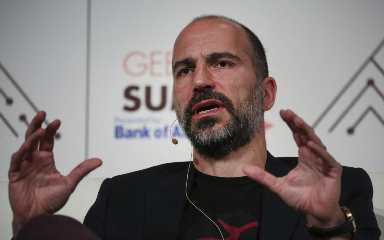 Dara Khosrowshahi took charge of Uber last year - Bloomberg