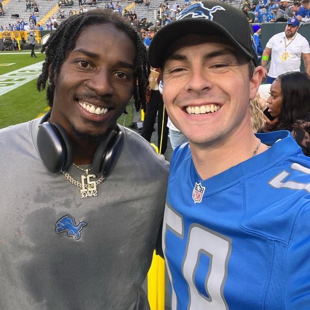 Lions invite West Michigan man to sidelines on Thursday, where he