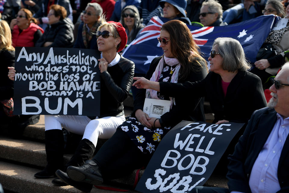 Bob Hawke memorial