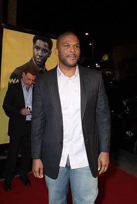Tyler Perry at the Los Angeles premiere of Weinstein Companys' The Great Debaters