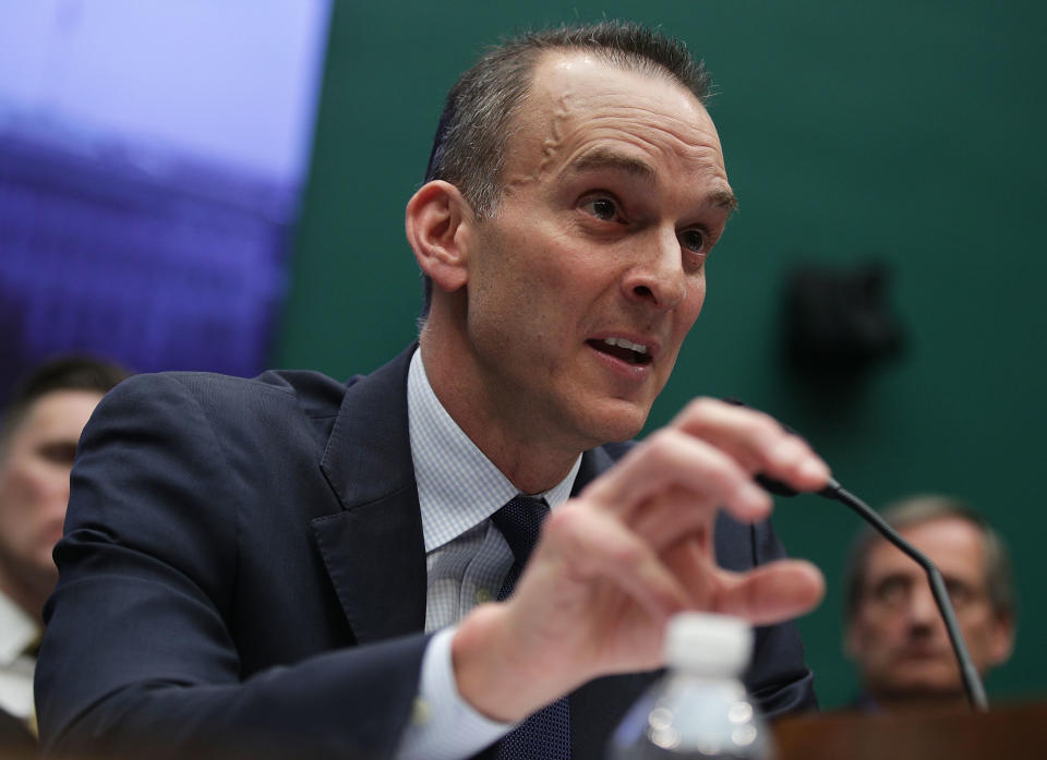 WASHINGTON, DC - FEBRUARY 28:  CEO of the United States Anti-Doping Agency Travis Tygart testifies during a hearing before the Oversight and Investigations Subcommittee of House Energy and Commerce Committee February 28, 2017 on Capitol Hill in Washington, DC. The subcommittee held a hearing on 