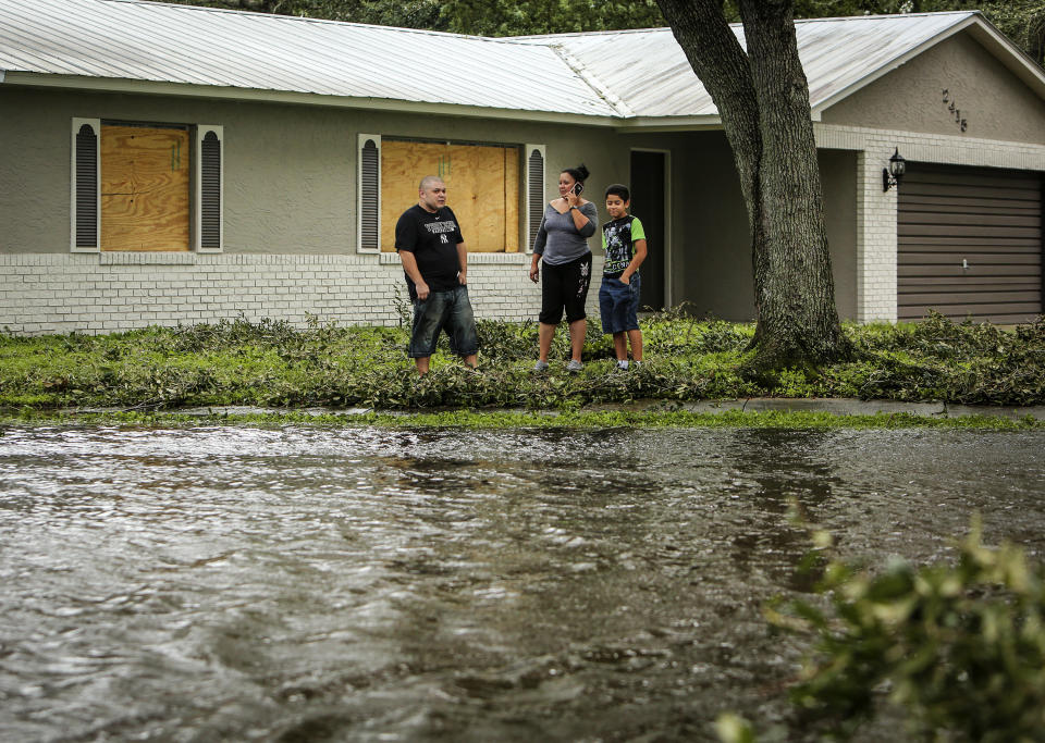 Hurricane Irma pounds Florida