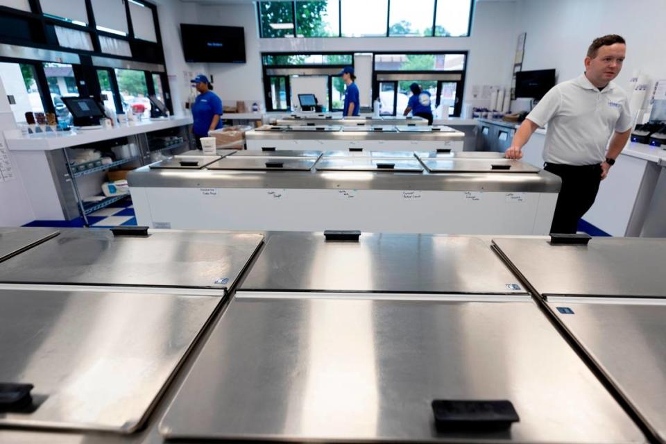 Handel’s Homemade Ice Cream in Forest Acres. The chain makes small batches of ice cream from scratch.