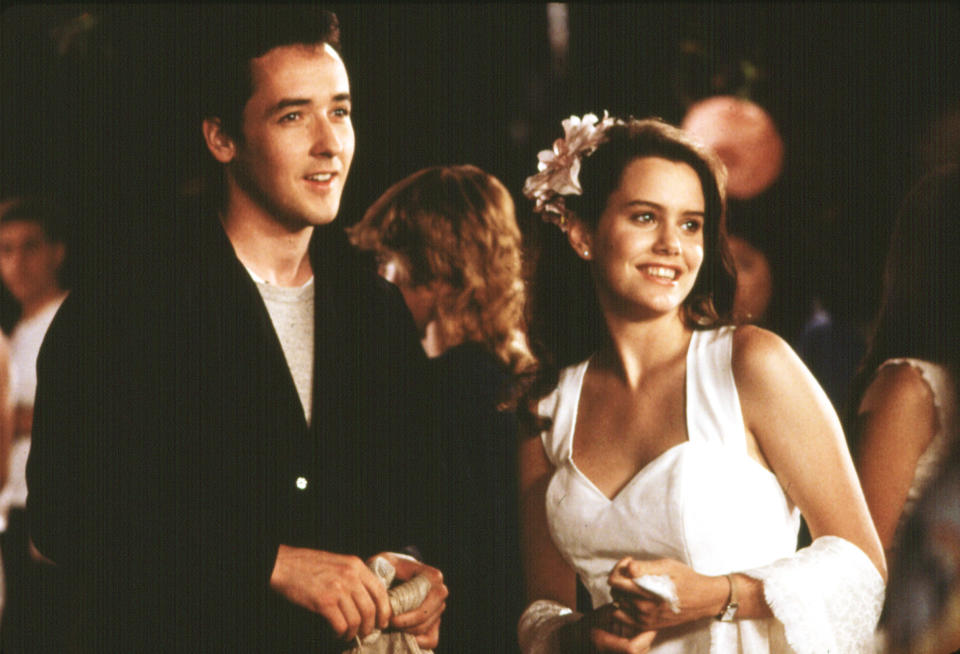 Another teen classic from the decade, Say Anything sets aside the funny hijinks in favor of sensitive romance. Lloyd Dobbler (John Cusack) and Diane Court (Ione Skye) have a sweet opposites attract dynamic that builds slowly and steadily until the iconic boombox scene. It's not entirely without rom-com tropes, but they're done so well that the result is more comforting than repetitive. 