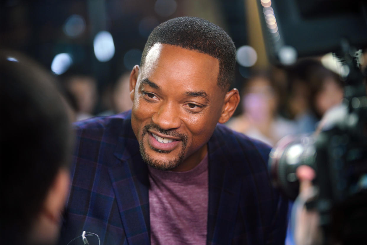 SHANGHAI, CHINA - OCTOBER 14: Actor Will Smith attends the premiere of film 'Gemini Man'  on October 14, 2019 in Shanghai, China. (Photo by VCG/VCG via Getty Images)