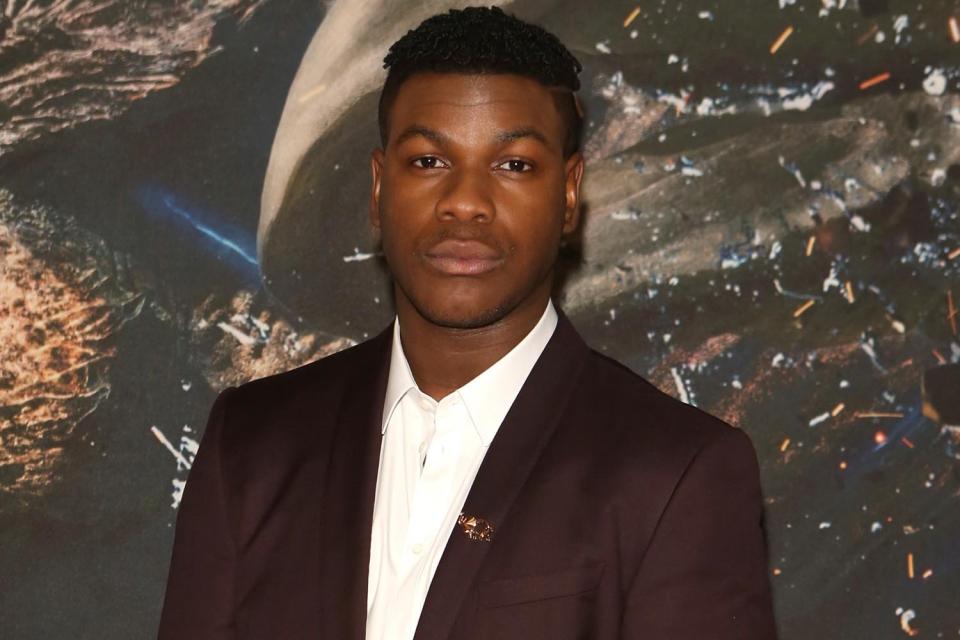 Mummy’s boy: John Boyega at the Pacific Rim Uprising premiere: Dave Benett