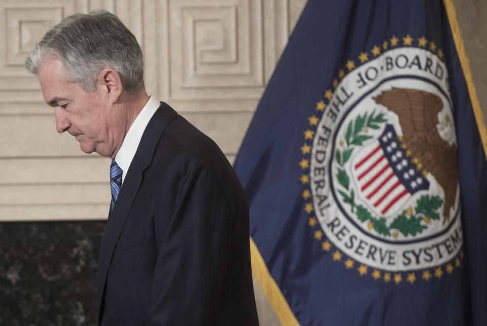Jerome Powell, chair of the Federal Reserve, is stepping into the top job at the central bank at a crucial juncture for markets and the economy. (AFP | SAUL LOEB)