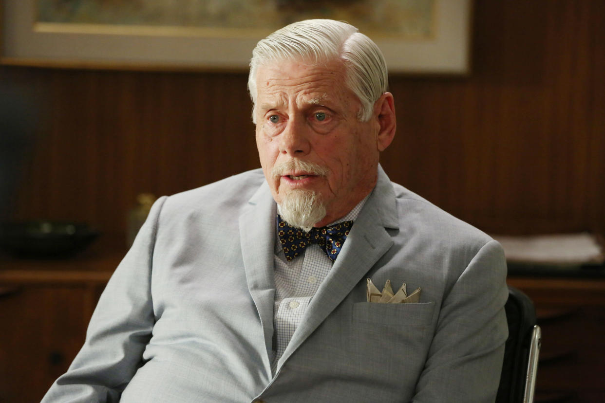 MAD MEN, Robert Morse, 'A Tale of Two Cities', (Season 6, ep. 610, aired June 2, 2013), 2007-. photo (AMC / Everett Collection)