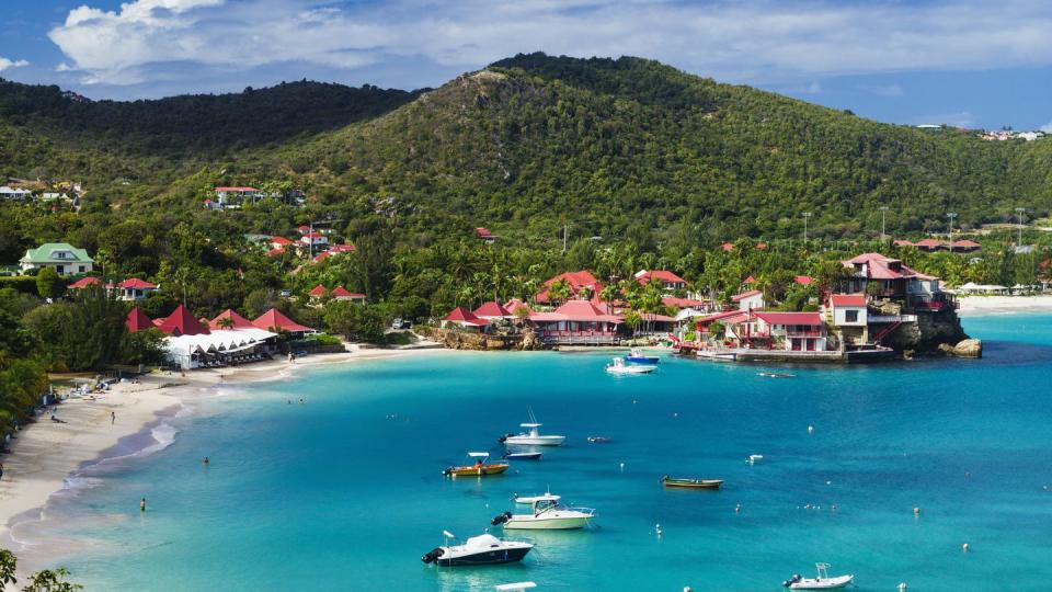 french west indies, st barthelemy, exterior