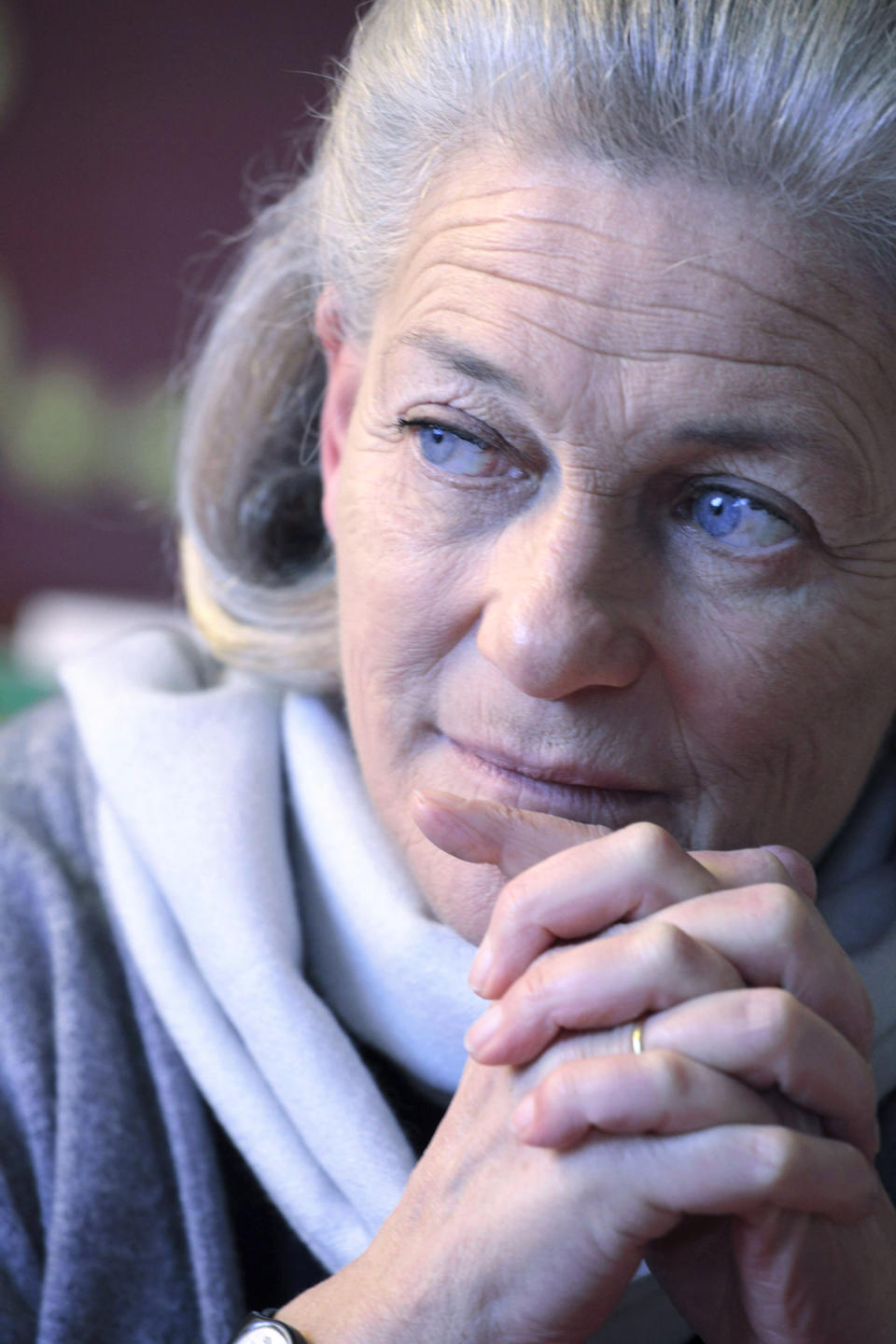 In this undated photo released by Henry Holt/Metropolitan Books/Time Books, Elisabeth Badinter, the French author of "The Conflict: How Modern Motherhood Undermines the Status of Women," is seen. Badinter’s book, recently released in the United States, argues that the movement toward “natural” motherhood -- including extended breast-feeding, co-sleeping and so-called “attachment parenting” -- ties women to home and family and hinders their ability to fulfill their true potential. (AP Photo/Henry Holt/Metropolitan Books/Time Books, He?le?ne Bamberger)