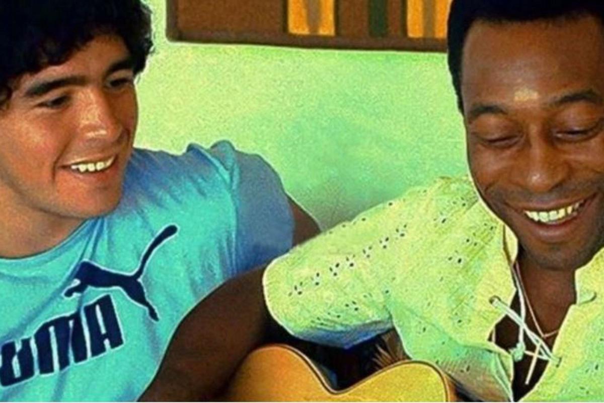 I love you, Diego' - Maradona was 'incomparable', says Pele