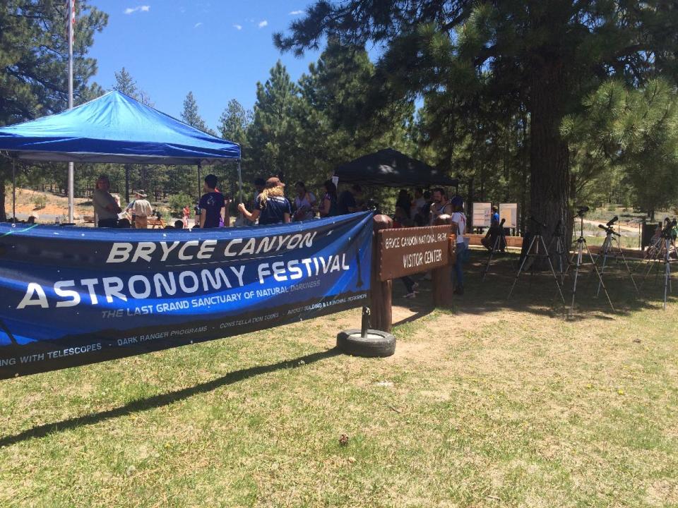 Bryce Canyon National Park hosted its 16th annual astronomy festival began June 1, 2016.