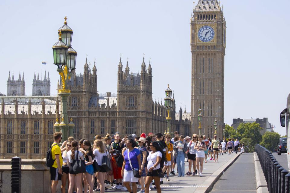 A view of daily life in London. The FTSE was muted on Thursday.