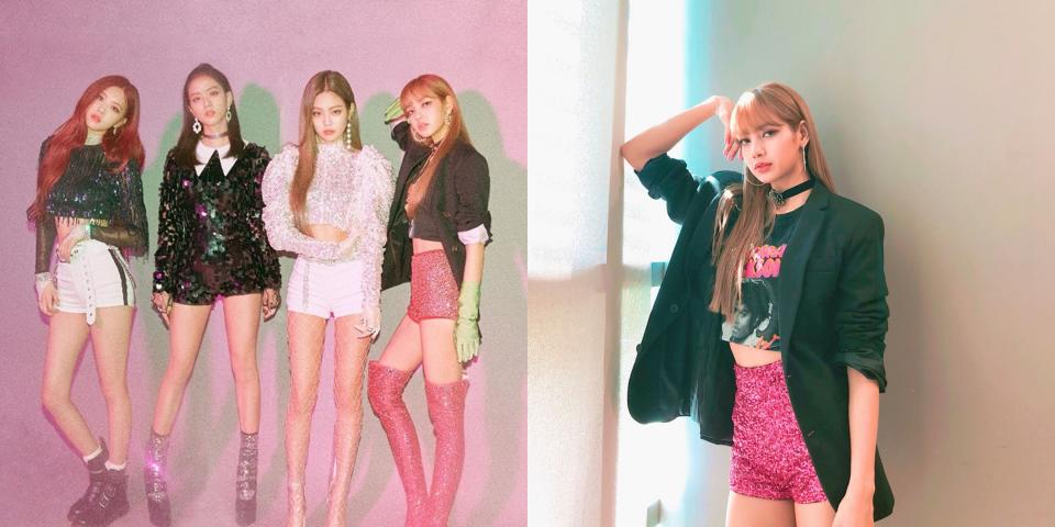 <h3>〈Ddu-Du Ddu-Du〉MV 女力至上的潮流範本</h3><p>自出道以來便以「Girl Crush」這樣的強勢風格擁有眾多女性粉絲的Blackpink，在2018推出的熱門單曲〈Ddu-Du Ddu-Du〉的造型上，更是將女力至上的風格發揮到淋漓盡致。Lisa在MV的主要造型中，以大膽的粉綠配色，加上復古圖樣T-shirt與Oversized西裝的搭配，詮釋當下最熱的潮流風格穿搭。</p><cite>Facebook @Blackpink, Instagram @lalalalisa_m</cite>