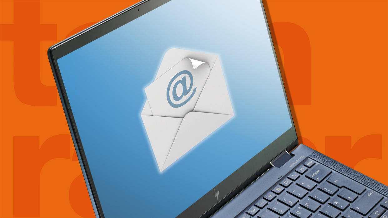  Best email services: image of email with one unread message alert 