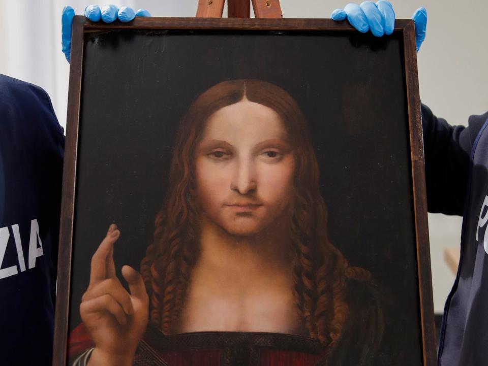 Leonardo Da Vinci's Salvatore Mundi