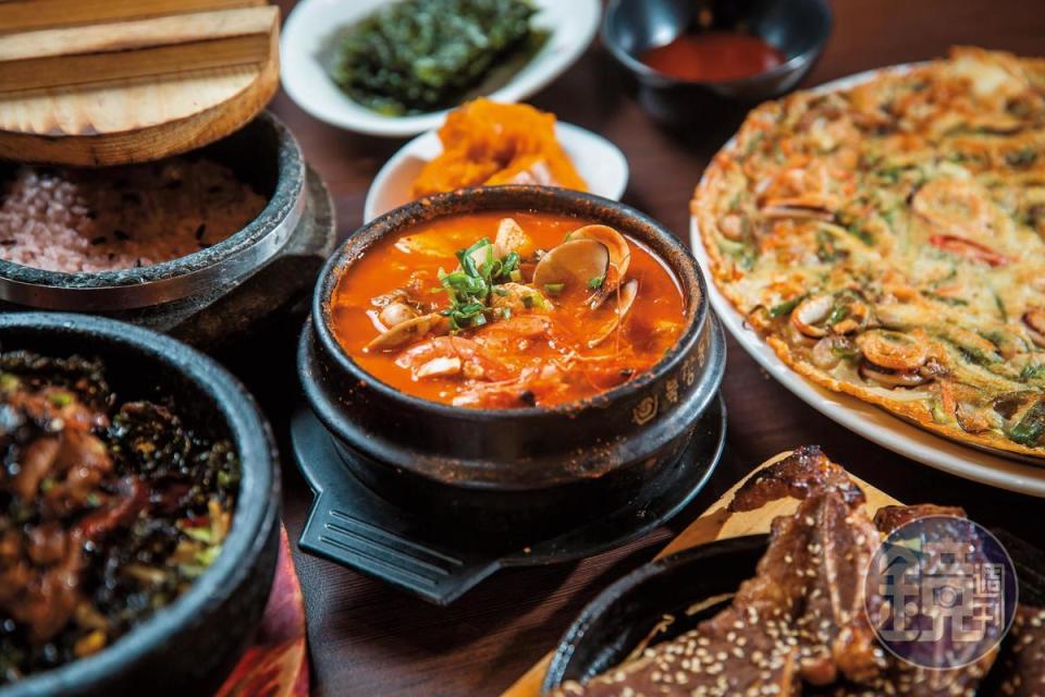 「涓豆腐」訴求經典韓式料理，至今仍有5成食材、醬料由韓進口。