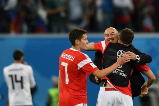 Coach Stanislav Cherchesov is on the verge of leading unfancied Russia into the last 16