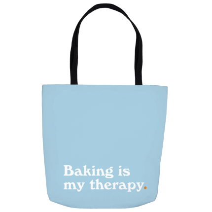 Baking is my Therapy Tote Bag