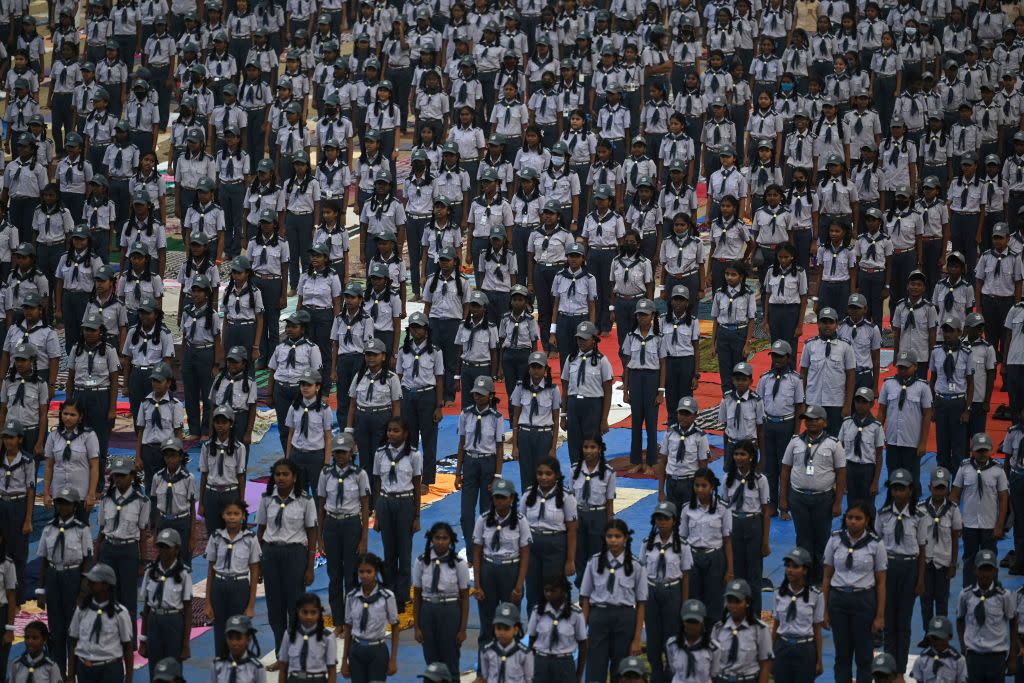 TOPSHOT-INDIA-HEALTH-YOGA