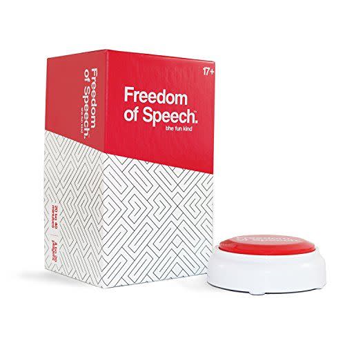 10) Freedom of Speech, The Fun Kind - A Party Card Game