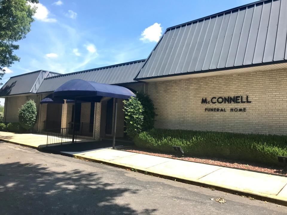 McConnell Funeral Home in Athens, Alabama. Sen. McConnell's grandfather bought the business in 1918.