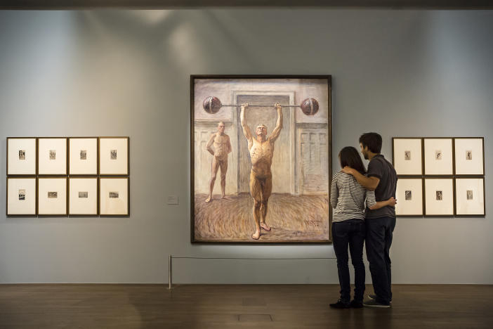 Exposición Hombres desnudos - Foto del www.leopoldmuseum.org