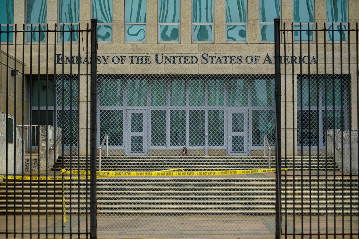 The U.S. Embassy in Havana, Cuba