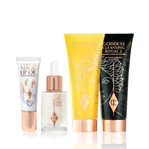 <p><a href="https://go.redirectingat.com?id=74968X1596630&url=https%3A%2F%2Fwww.charlottetilbury.com%2Fus%2Fproduct%2Fmagic-cleanse-hydrate-glow-set&sref=https%3A%2F%2Fwww.harpersbazaar.com%2Fbeauty%2Fmakeup%2Fg40719573%2Fcharlotte-tilbury-summer-sale%2F" rel="nofollow noopener" target="_blank" data-ylk="slk:Shop Now;elm:context_link;itc:0;sec:content-canvas" class="link rapid-noclick-resp">Shop Now</a></p><p>Charlotte's Magic Spa Cleansed Skin Set</p><p>$74.20</p><p>us.charlottetilbury.com</p>