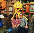 <p>“Sesame Street!!!! The best day ever!!!!” <a rel="nofollow" href="https://www.yahoo.com/entertainment/patton-oswalt-meredith-salenger-married-175706823.html" data-ylk="slk:Patton Oswalt’s new bride;elm:context_link;itc:0;sec:content-canvas;outcm:mb_qualified_link;_E:mb_qualified_link;ct:story;" class="link  yahoo-link">Patton Oswalt’s new bride</a> captioned a photo of her and her new man posing with Big Bird. “Today is my one month anniversary and my Husband brought me to Sesame Street to celebrate!!!! I literally burst into tears when I walked in and met all my favorite guys!!! I’m in heaven!!!!” (Photo: <a rel="nofollow noopener" href="https://www.instagram.com/p/BcS8BoiDWqk/?hl=en&taken-by=meredithsalenger" target="_blank" data-ylk="slk:Meredith Salenger via Instagram;elm:context_link;itc:0;sec:content-canvas" class="link ">Meredith Salenger via Instagram</a>) </p>