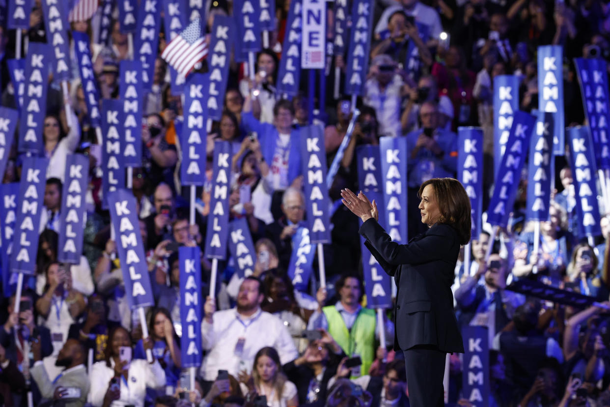 Kamala Harris at the DNC