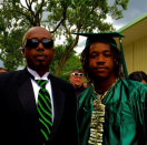 <p>The “U Can’t Touch This” singer delivered the commencement address at his son Jeremiah Burrell’s L.A.-area high school. “Congratulations Son,” he wrote. “Class of 2016 Proud of You!!!”<i> (Photo: <a href="https://www.instagram.com/p/BFr2Y5inUHv/" rel="nofollow noopener" target="_blank" data-ylk="slk:Instagram;elm:context_link;itc:0;sec:content-canvas" class="link ">Instagram</a>)</i></p>