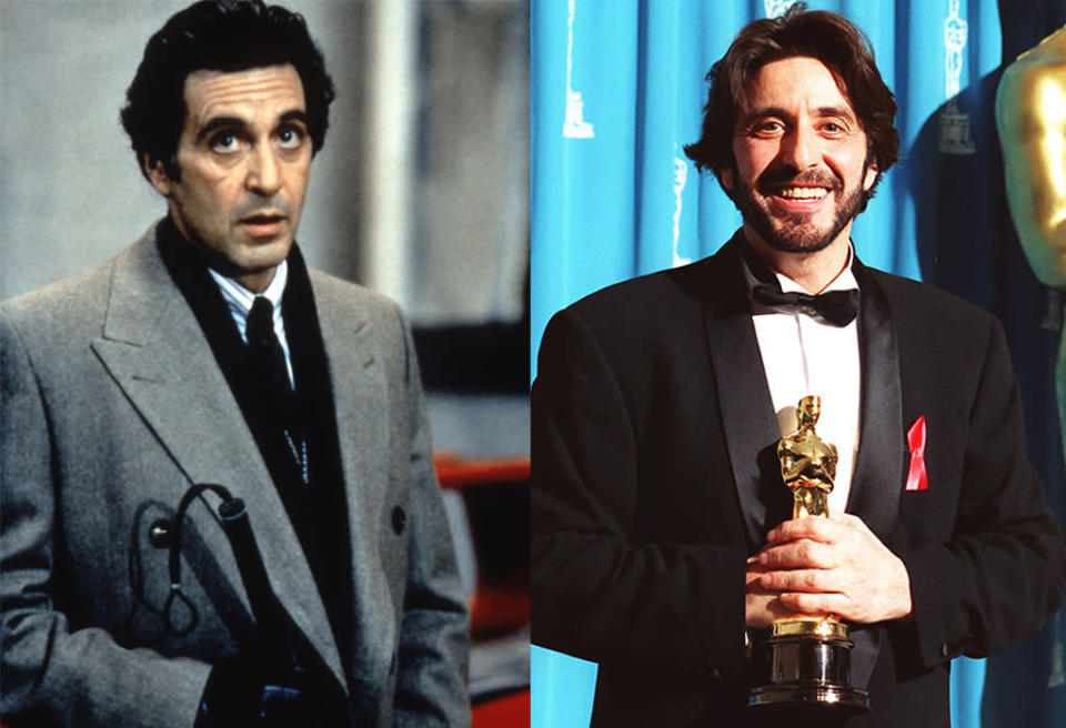 Al Pacino, Best Actor of 1992, 'Scent of a Woman'