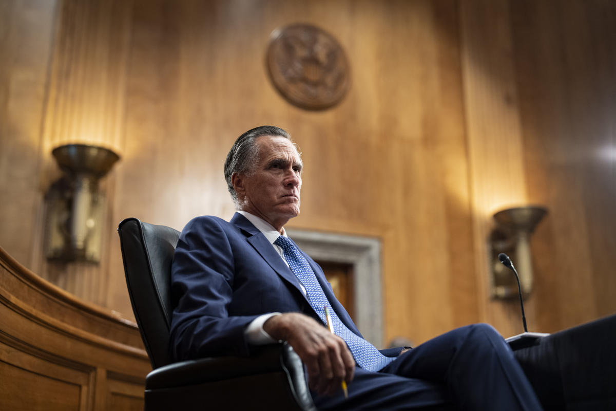 Mitt Romney warns Trump is 'by far the most likely' GOP nominee in 2024