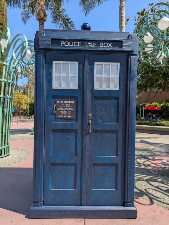 TARDIS taken with Google Pixel 8a.