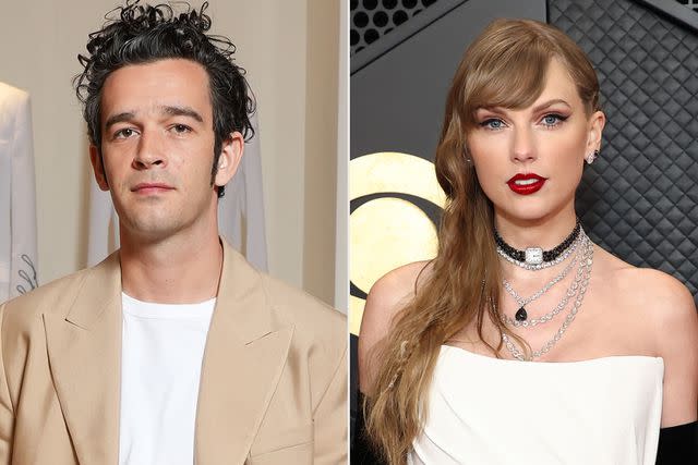 <p>Francois Durand/Getty, Matt Winkelmeyer/Getty</p> Healy and Swift dated briefly last year before splitting in June 2023