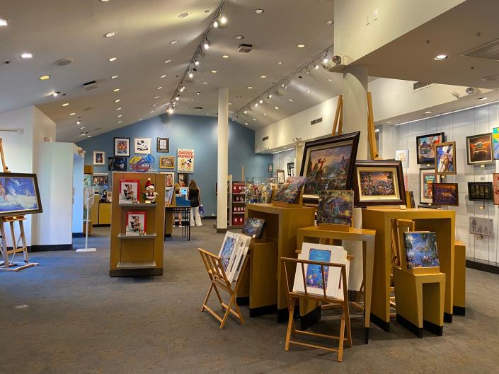 An art store at Disney Springs.