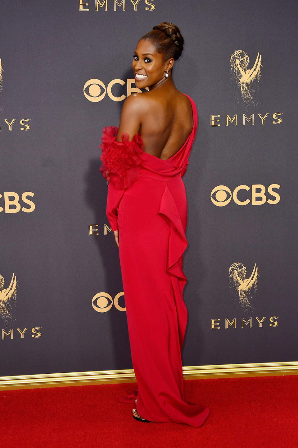 Issa Rae in Vera Wang