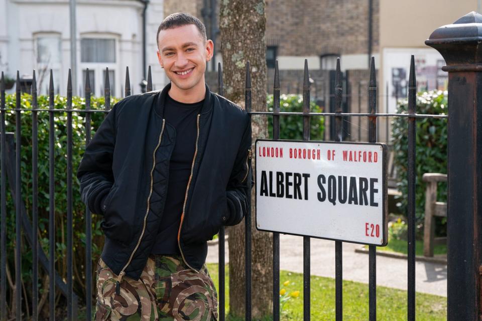 olly alexander guest stars in eastenders