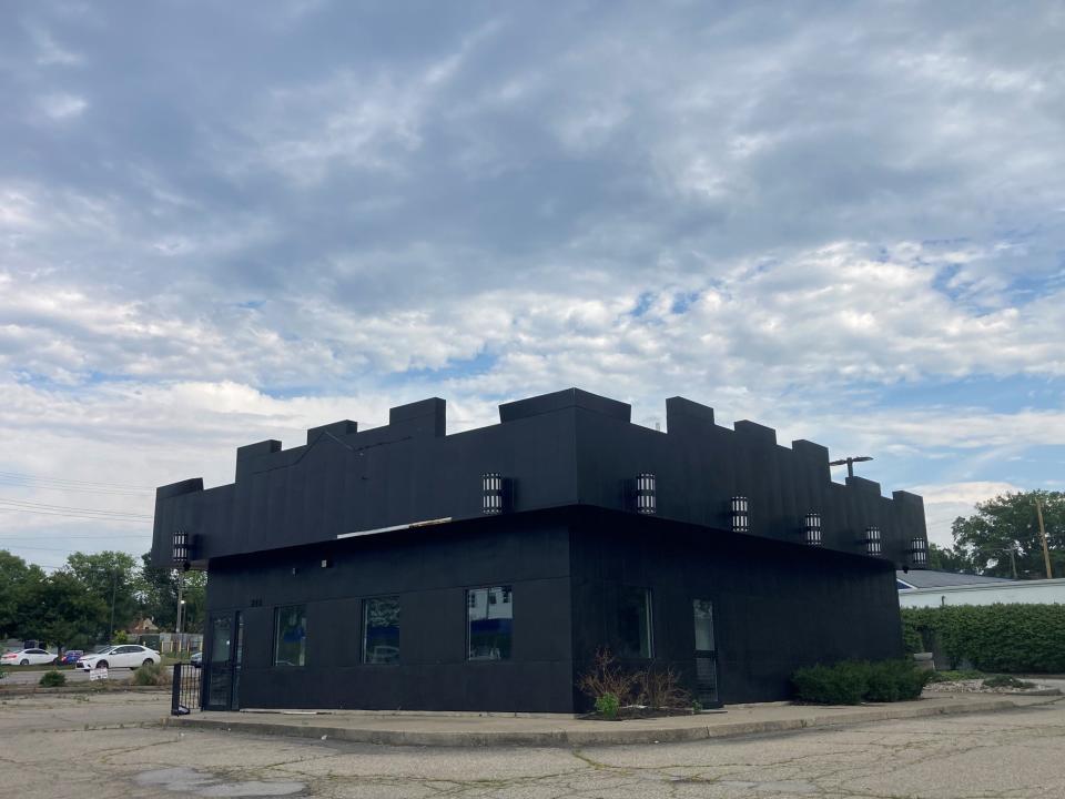 A former White Castle located at Winton and West North Bend roads in College Hill is now vacant and painted black.