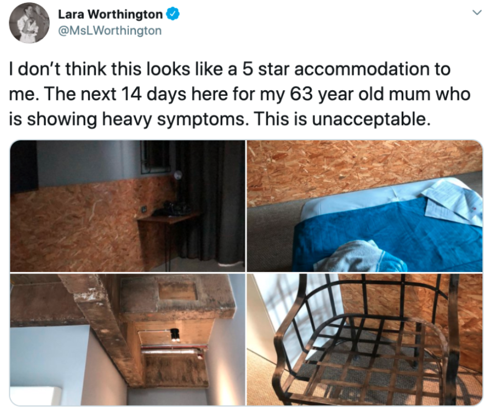 Lara Worthington twitter