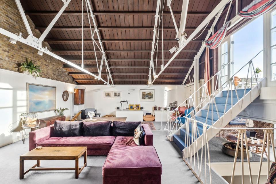 penthouse set within the old sarson's vinegar factory now for sale