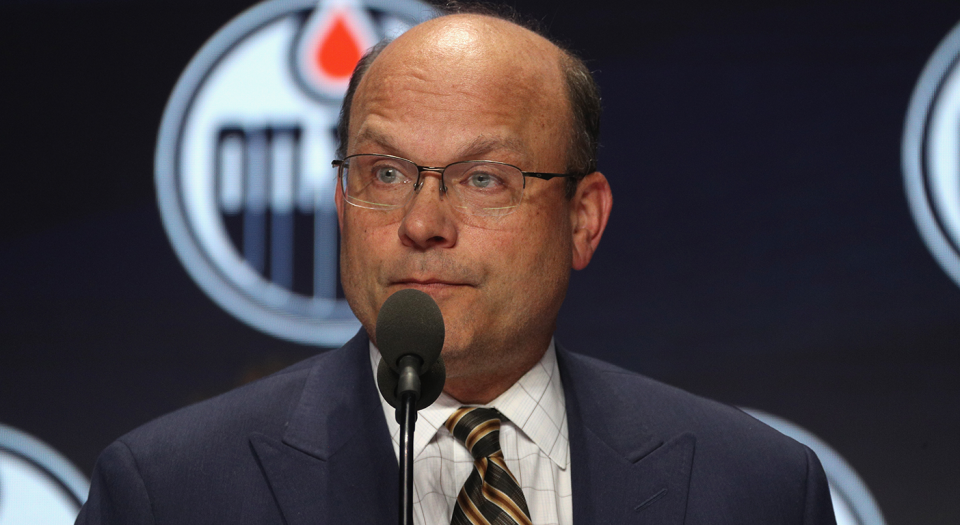 Peter Chiarelli could be a busy man ahead of the trade deadline. (Photo by Dave Sandford/NHLI via Getty Images)