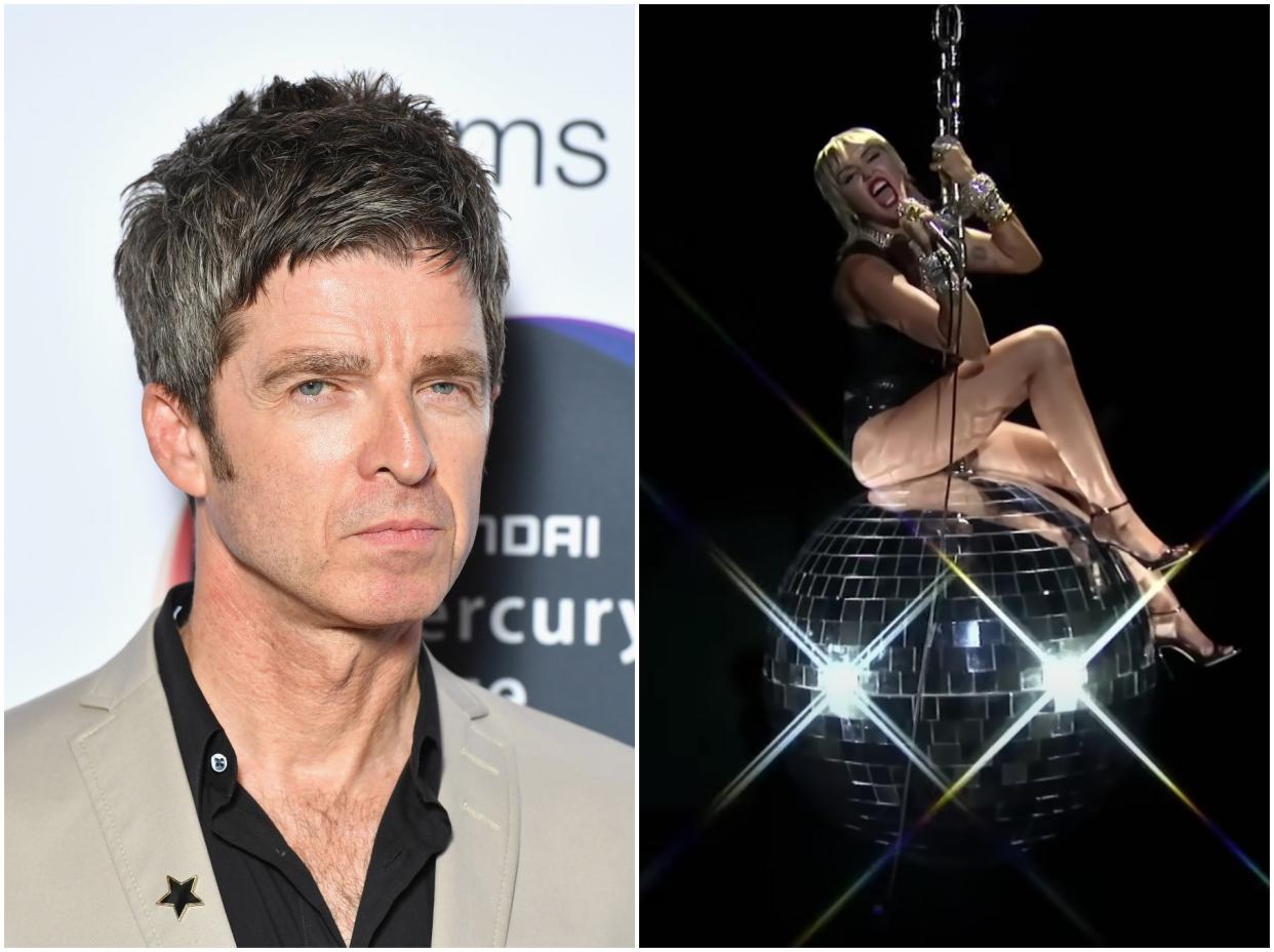 Gallagher disapproved of Miley Cyrus's performance at the MTV VMAs (Getty Images/MTV)