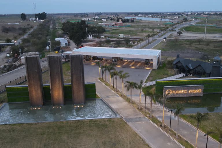 El sitio está ubicado en el km 31,5 de la autopista Buenos Aires-La Plata, a la altura de Hudson (Foto gentileza Puerto Nizuc)