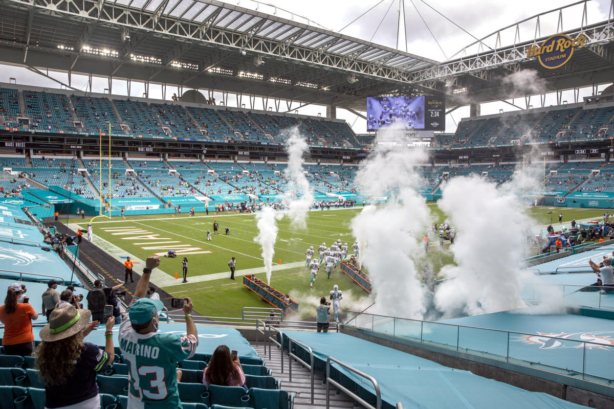 New safety protocols at Miami Dolphins' Hard Rock Stadium