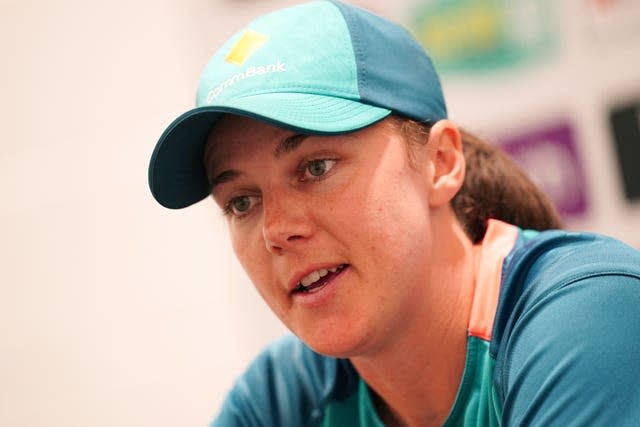 Australia Women Nets Session and Press Conference &#x002013; The Seat Unique Stadium &#x002013; Tuesday July 11th
