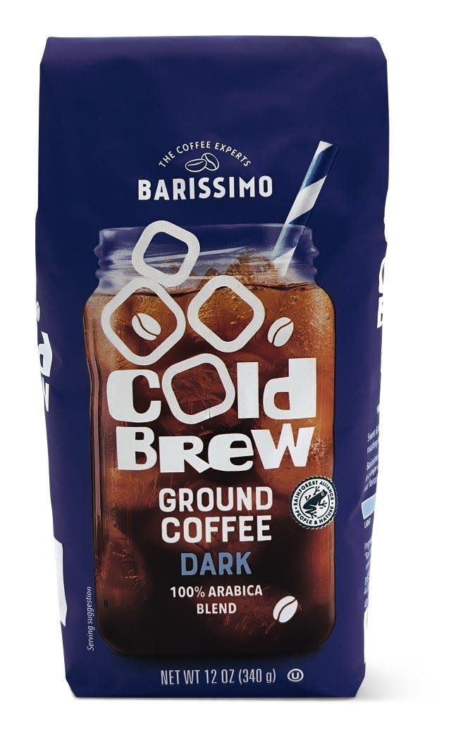 Barissimo cold brew ground coffee from aldi