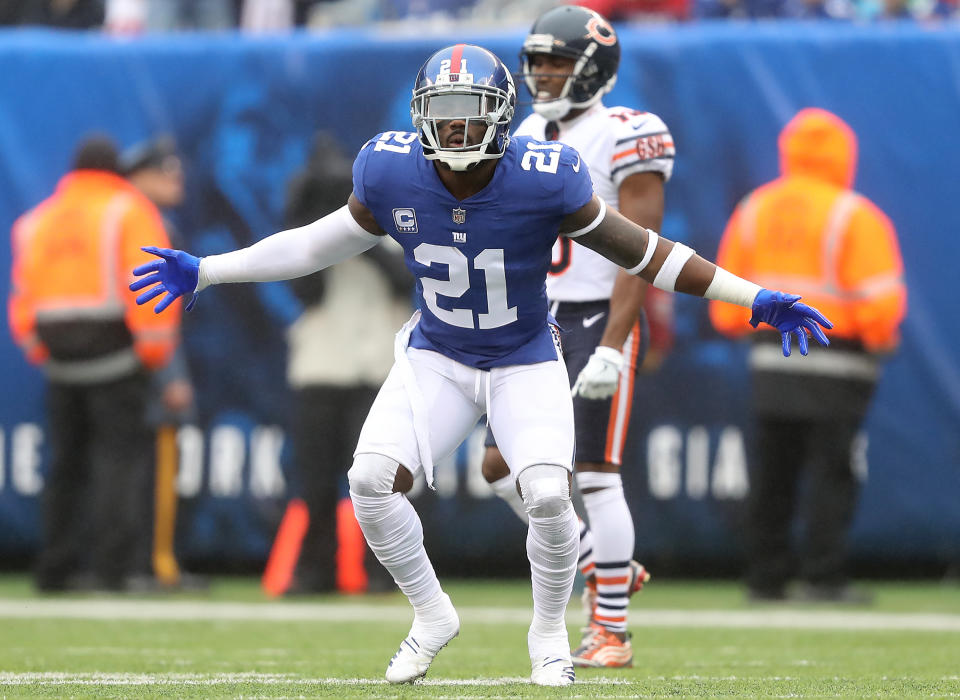 Landon Collins isn't over his beef with New York Giants general manager David Gettleman now that he's with Washington, and said he's run him over if he saw him on the field this fall.